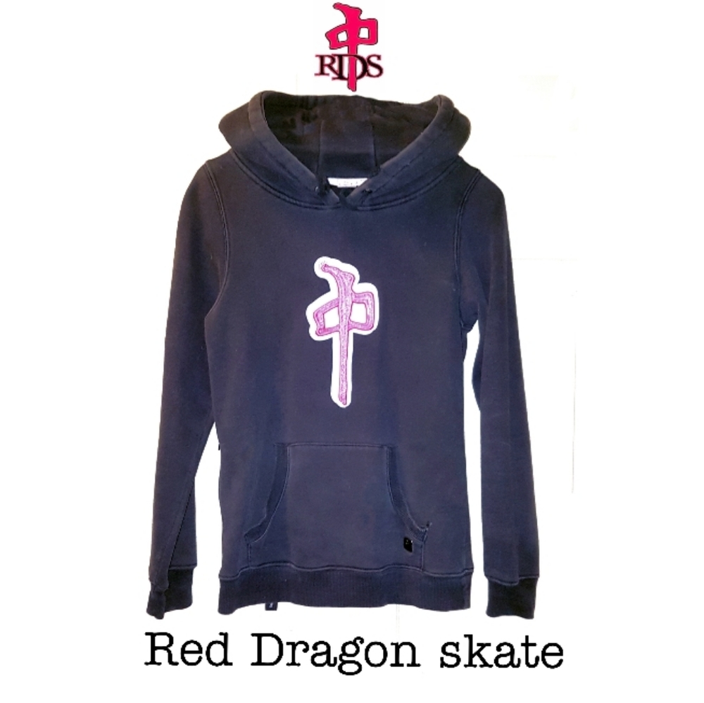 Red Dragon Skate  Hoodie